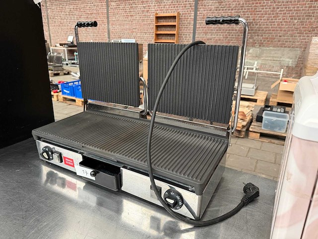 Milantoast - professionele dubbele contactgrill / paninigrill - afbeelding 2 van  7