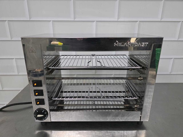 Milantoast - rvs toaster - afbeelding 1 van  5