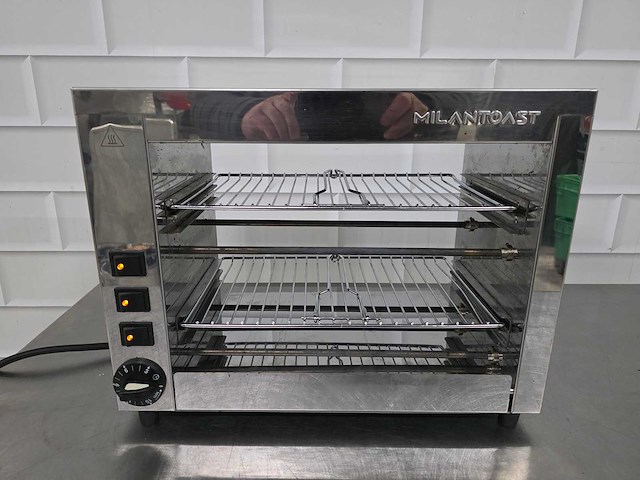 Milantoast - rvs toaster - afbeelding 2 van  5
