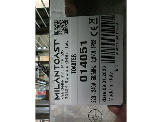 Milantoast - rvs toaster - afbeelding 5 van  5