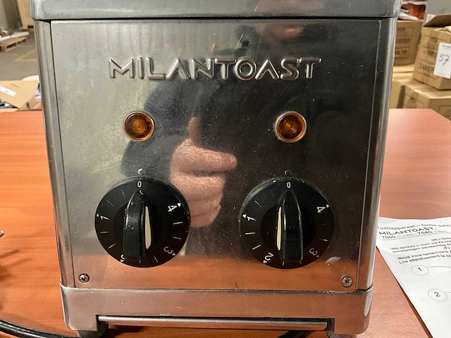 Milantoast duo tostiapparaat - afbeelding 2 van  7