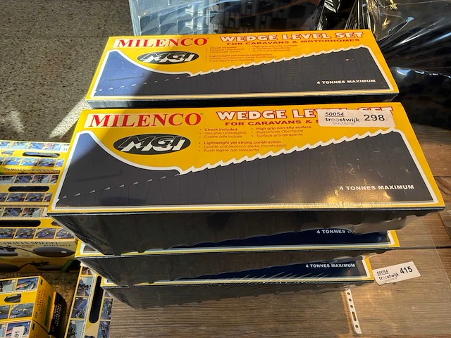 Milenco 4 ton wedge level set (6x) - afbeelding 1 van  2