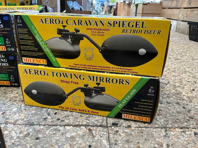 Milenco aero 4 caravanspiegel (2x) - afbeelding 2 van  3