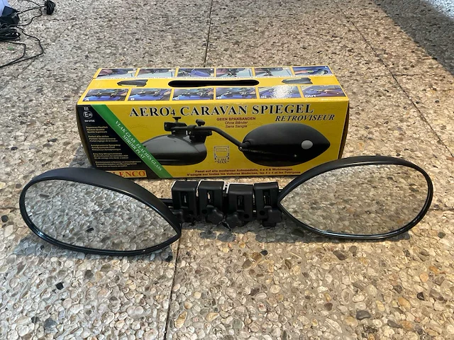 Milenco aero 4 set caravanspiegels (2x) - afbeelding 1 van  1