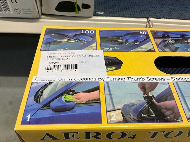 Milenco aero caravanspiegel (2x) - afbeelding 3 van  5