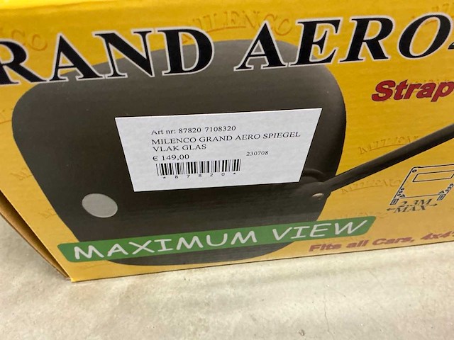 Milenco aero caravanspiegel (2x) - afbeelding 4 van  5