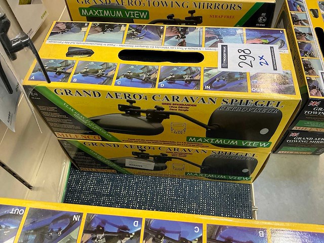 Milenco grand aero caravan spiegel (2x) - afbeelding 2 van  4