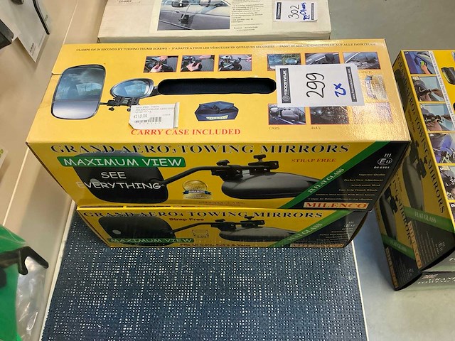 Milenco grand aero caravan spiegel (2x) - afbeelding 2 van  4