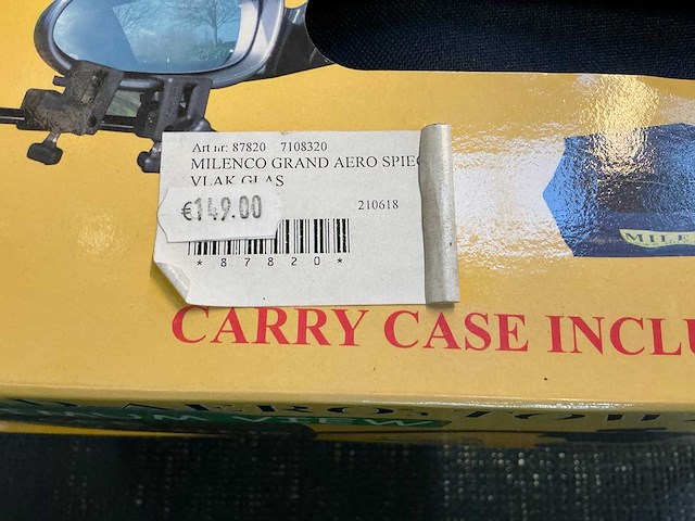 Milenco grand aero caravan spiegel (2x) - afbeelding 3 van  4