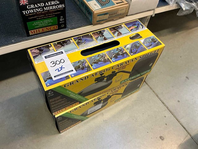 Milenco grand aero caravan spiegel (2x) - afbeelding 1 van  3