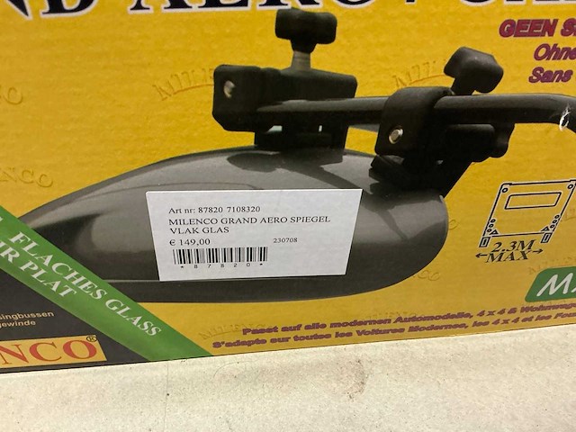 Milenco grand aero caravan spiegel (2x) - afbeelding 3 van  3