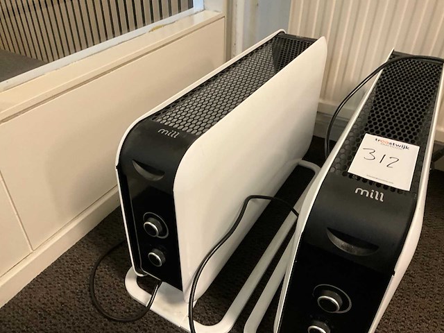 Mill elektrische kachel (2x) - afbeelding 3 van  4