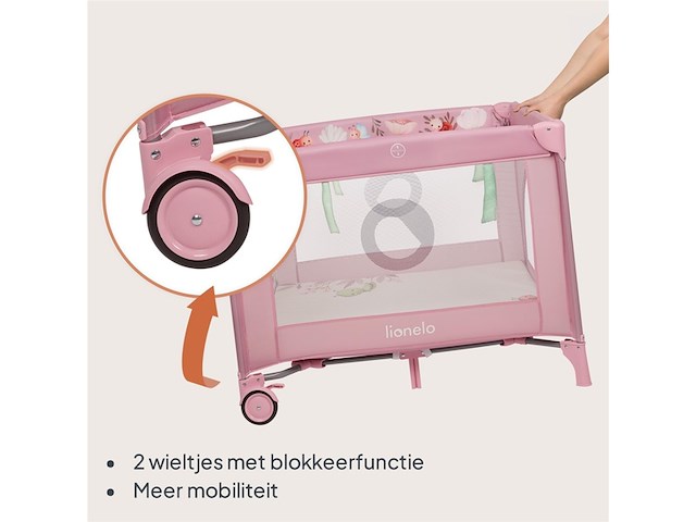 Mille plus box en reisbedje 2in1 voor baby's - afbeelding 1 van  5