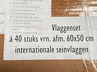 Millenium set internationale seinvlaggen (2x) - afbeelding 2 van  4