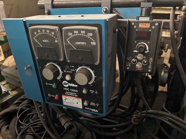 Miller - hdc1500a - miller poederdek las tractor - afbeelding 3 van  7