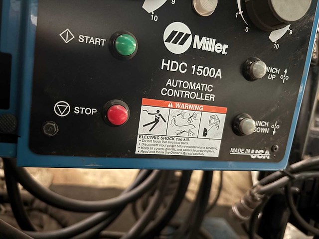 Miller - hdc1500a - miller poederdek las tractor - afbeelding 7 van  7