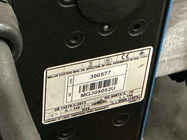 Miller - xmt 450 mpa - mig lasapparaat - afbeelding 16 van  17