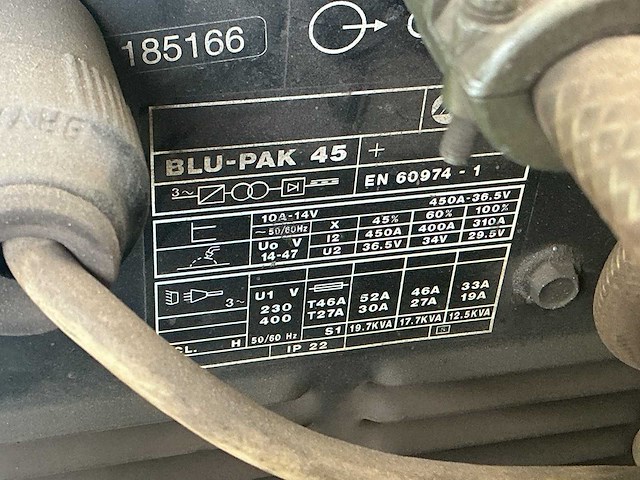Miller blu-pak 45 lasapparaat - afbeelding 2 van  5