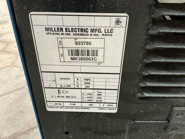 Miller cp302 lasmachine - afbeelding 6 van  6