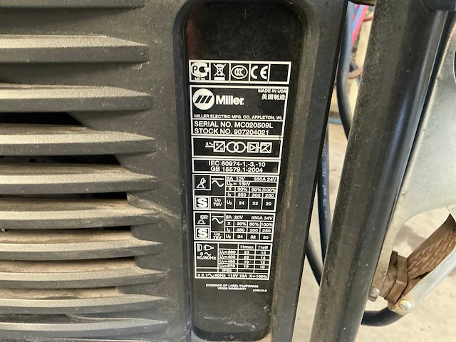 Miller dynasty 350 tig-lasmachine - afbeelding 5 van  8