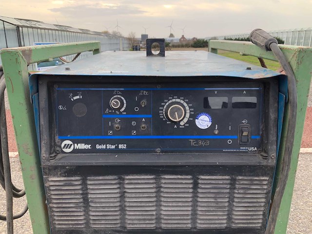 Miller gold star 852 lasapparaat/koolbooggutser - afbeelding 5 van  7