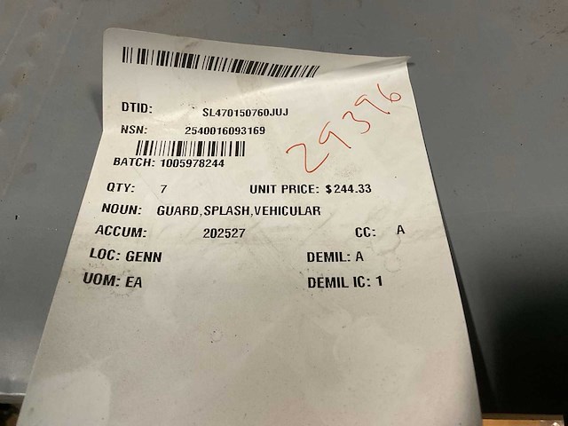 Miller industries century splash guard set - afbeelding 4 van  4