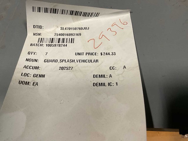 Miller industries century splash guard set - afbeelding 4 van  4