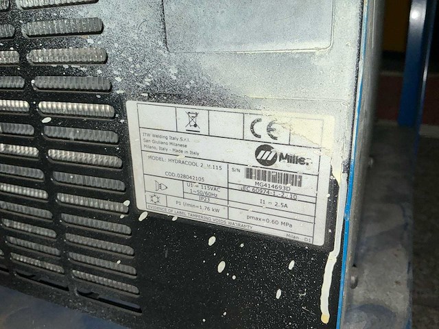 Miller xmt 450 mpa - mig lasapparaat - afbeelding 15 van  22