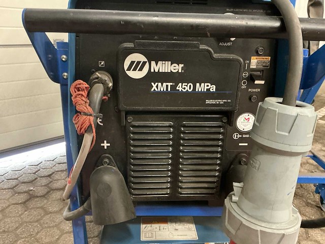 Miller xmt 450 mpa - mig lasapparaat - afbeelding 19 van  22