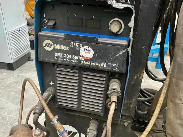 Miller xmt304 mig lasapparaat - afbeelding 3 van  8