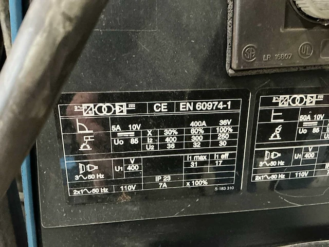 Miller xmt304 mig lasapparaat - afbeelding 7 van  8