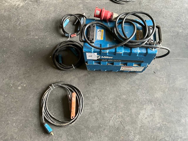 Miller xmtc 400 cc/cv elektrode lasapparaat - afbeelding 1 van  6