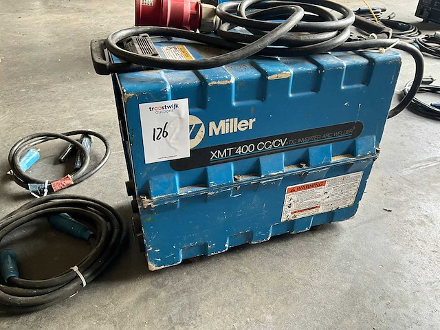 Miller xmtc 400 cc/cv elektrode lasapparaat - afbeelding 2 van  6