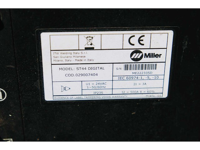 Miller xps450v40 mig lasapparaat - afbeelding 5 van  9