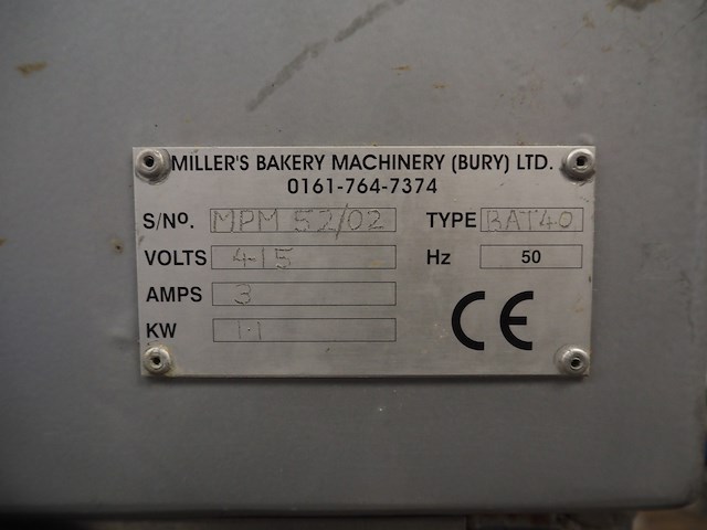 Miller's bakery machinery - afbeelding 9 van  9