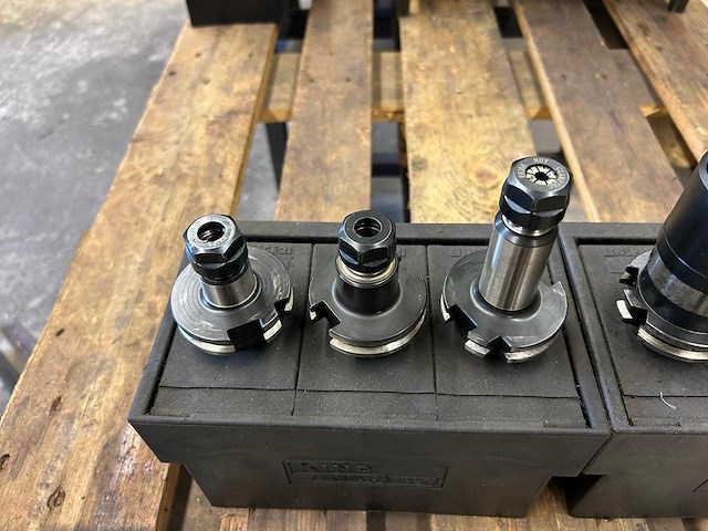 Milling machine tools (6x) - afbeelding 5 van  8