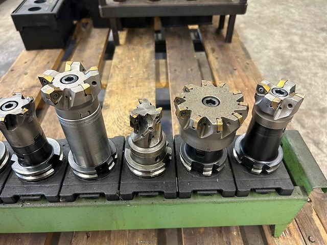 Milling machine tools (7x) - afbeelding 5 van  6