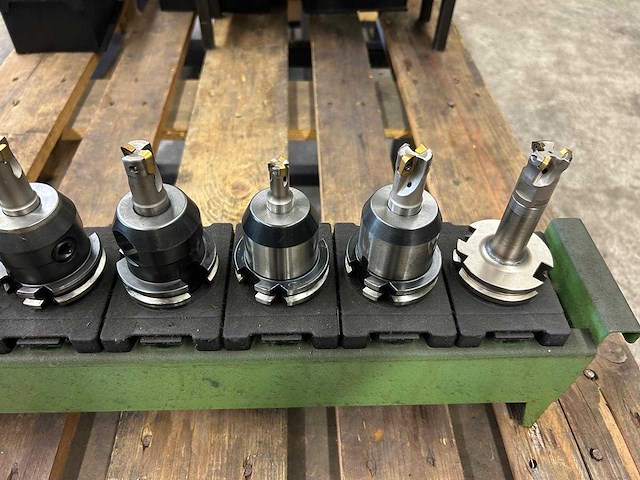 Milling machine tools (7x) - afbeelding 5 van  5