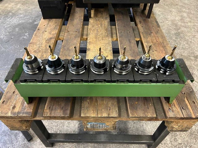 Milling machine tools (7x) - afbeelding 1 van  7