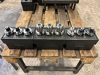 Milling machine tools (9x) - afbeelding 1 van  8