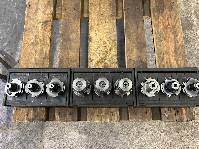 Milling machine tools (9x) - afbeelding 1 van  7