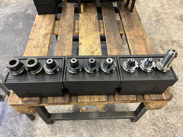 Milling machine tools (9x) - afbeelding 6 van  6