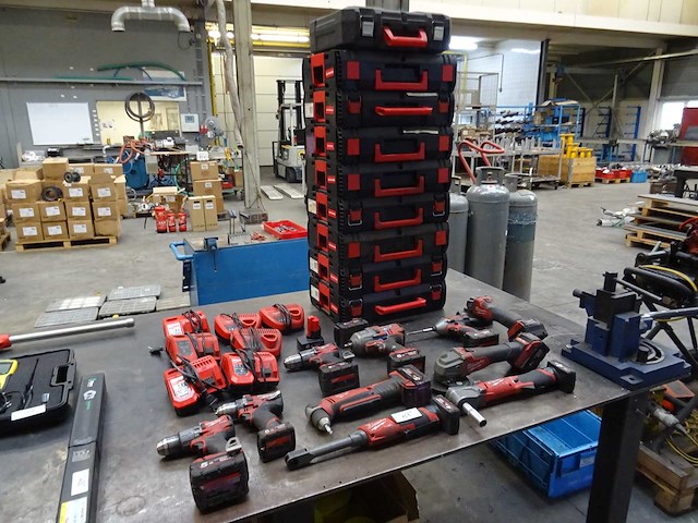 Milwaukee - accugereedschap (10x) - afbeelding 1 van  4