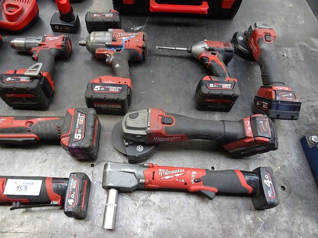 Milwaukee - accugereedschap (10x) - afbeelding 2 van  4