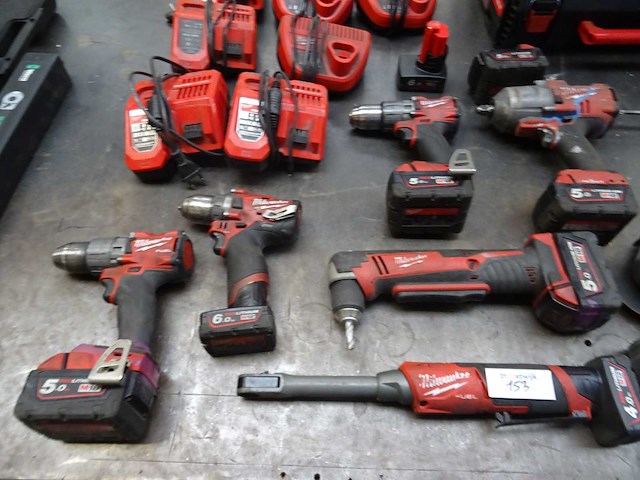 Milwaukee - accugereedschap (10x) - afbeelding 3 van  4
