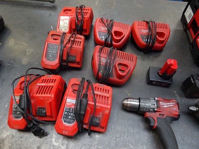 Milwaukee - accugereedschap (10x) - afbeelding 4 van  4