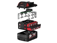 Milwaukee - m18 b5 accu - batteries and chargers (14x) - afbeelding 2 van  2