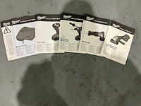 Milwaukee 2026 5 delige accu combiset - afbeelding 1 van  1
