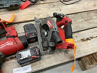 Milwaukee accu gereedschap (4x) - afbeelding 3 van  5