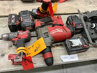 Milwaukee accu gereedschap (4x) - afbeelding 4 van  5